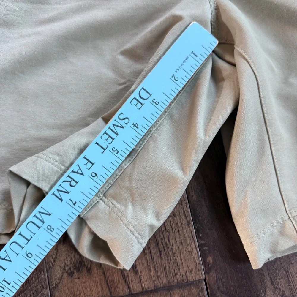 The North Face‎ Mens 36 Khaki Tan Climbing Hiking Shorts 7 in Inseam Regular Fit